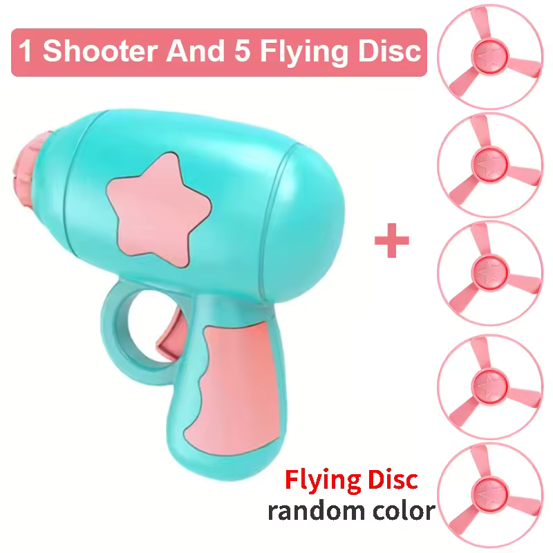 Interactive Flying Disk Cat Gun