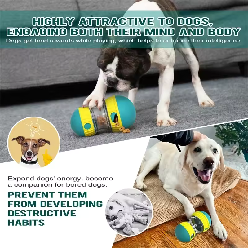 Dog Tumbler Food Dispensing Ball
