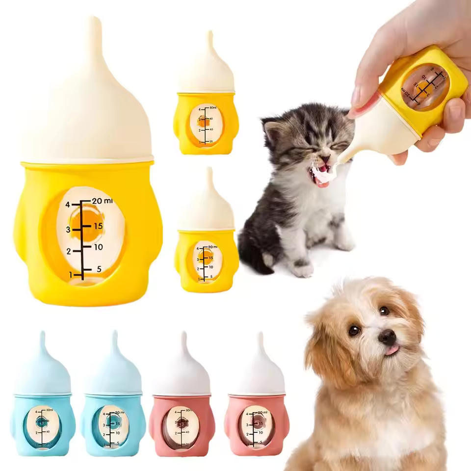 Small Pet Feeding Bottle Feeder