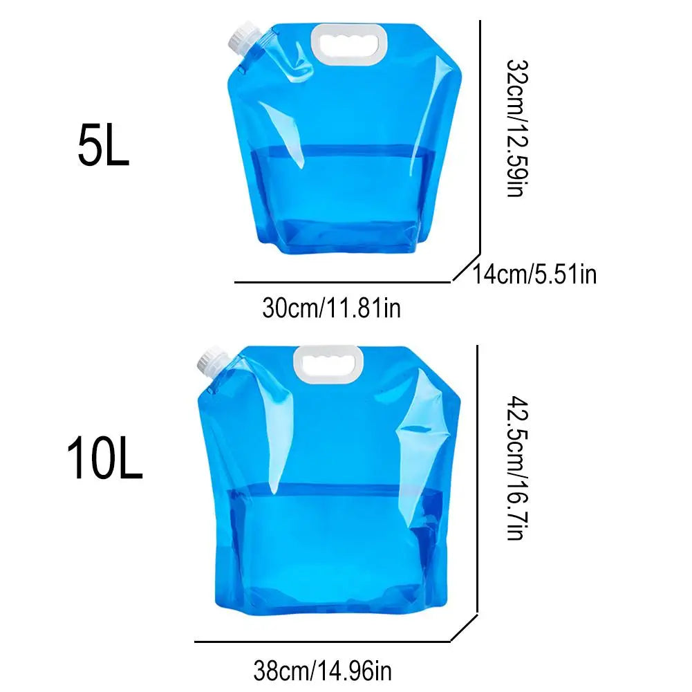 5/10L Foldable Drinking Water Bag