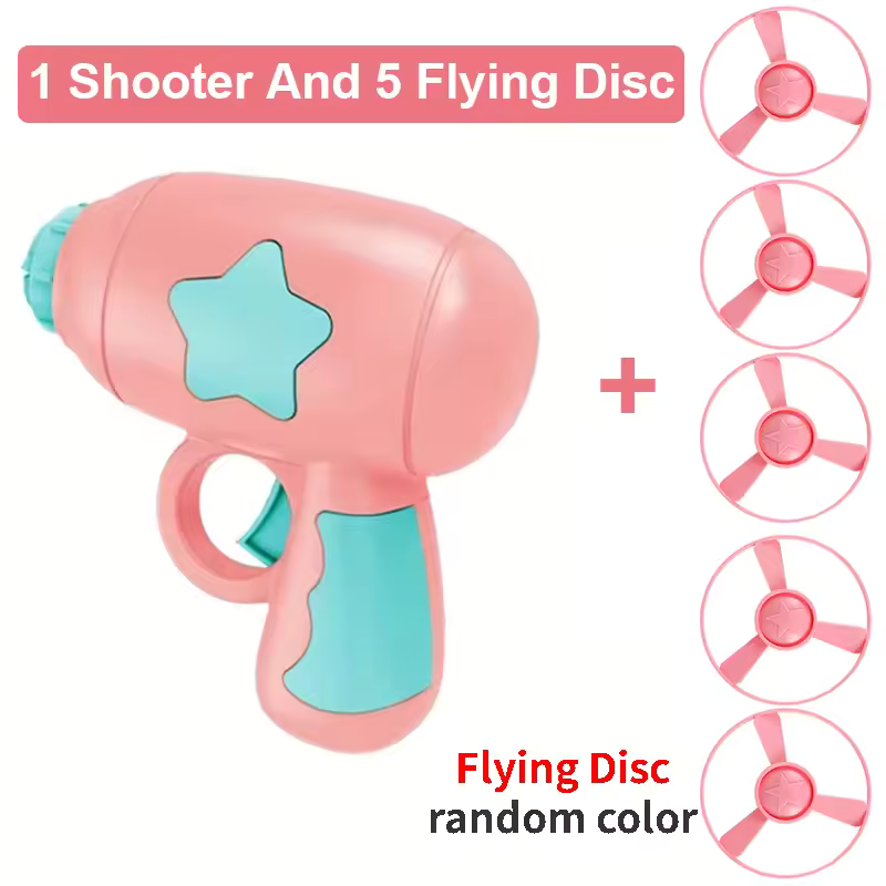 Interactive Flying Disk Cat Gun