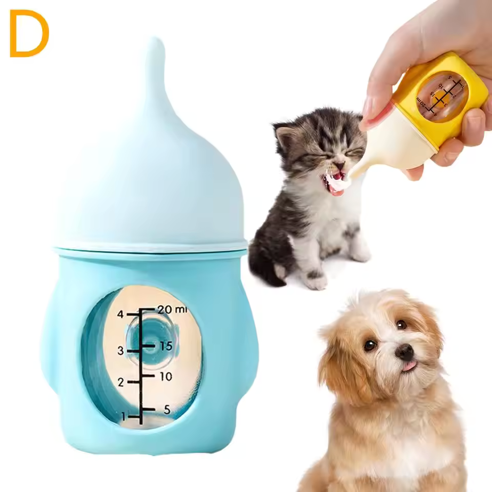 Small Pet Feeding Bottle Feeder