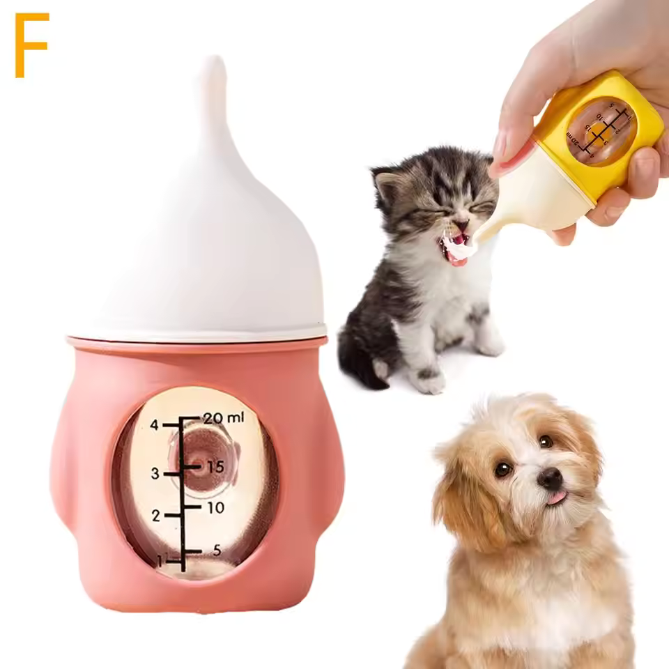 Small Pet Feeding Bottle Feeder