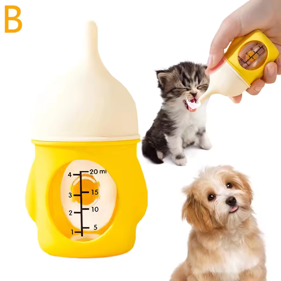 Small Pet Feeding Bottle Feeder