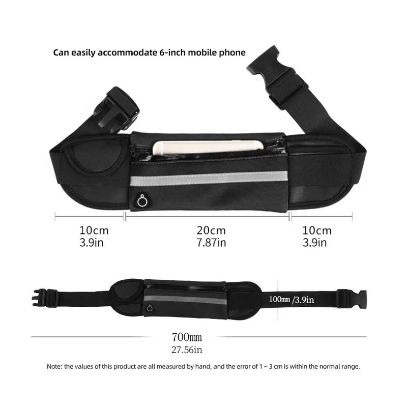 Unisex Outdoor Sports Waist Bag