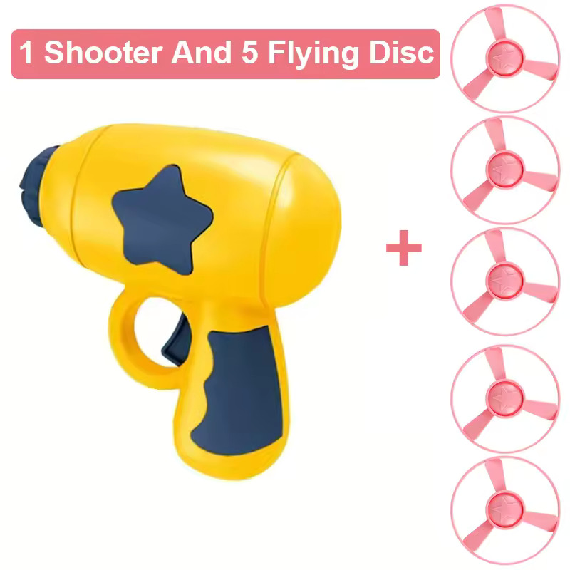 Interactive Flying Disk Cat Gun