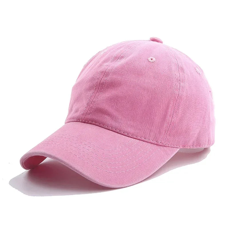 Custom DIY logo Dad Hat Vintage cotton baseball cap Unisex Sports Cap Adult washable Cowboy Trucker cap